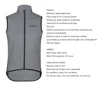 PIMMER all Reflective pro team cycling Vest team windproof vest Sleeveless MTB Road Bike Bicycle Jersey Top Cycle Clothing gilet 3