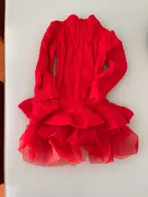 Vestido de gasa tejido para niña, ropa de manga larga para fiesta de Navidad, vestidos infantiles para niñas, ropa de Año Nuevo 2020