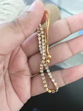 Pulsera de cristal de lujo con microincrustaciones para mujer, pulsera de circón ajustable Simple, joyería de mano, pulsera de moda