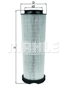 Фильтр воздушный MB W203 C30 CDI AMG MAHLE KNECHT LX943