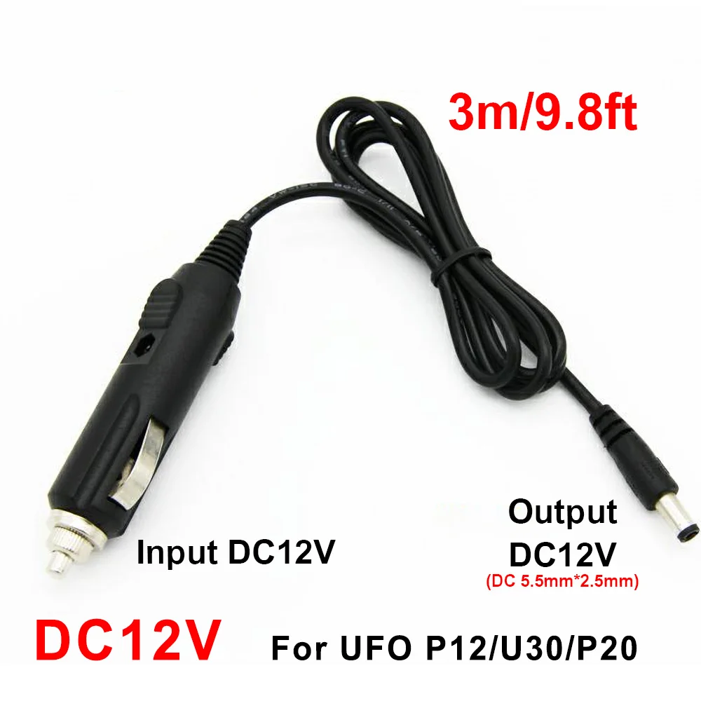 Adaptador de Energia Automotiva para Projetor 19v para U70 12v para P12 U30 e 15v para P30 Byintek P20 12v 15v R15 U50 - Image 2