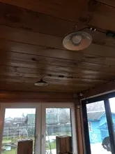 Solar-Lamp Lighting Solar-Pendant-Light Amaryllis Yard Double-Head Warm Garden Outdoor