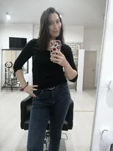 Gray Jeans Pencil-Pants Stretch Skinny Black High-Waist Korean Plus-Size Fashion Woman