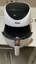 MIUI 4.6L Electric Air Fryer Oven MI-CYCLONE 360°Baking LED Touchscreen Deep Fryer without