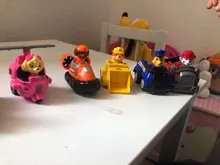 Figuras de acción de la Patrulla Canina, coche de rescate, modelo de figuras de acción, Chase, Ryder, chico