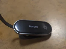 Baseus LED Clip Table Lamp Stepless Dimmable Wireless Desk Lamp Touch USB Rechargeable