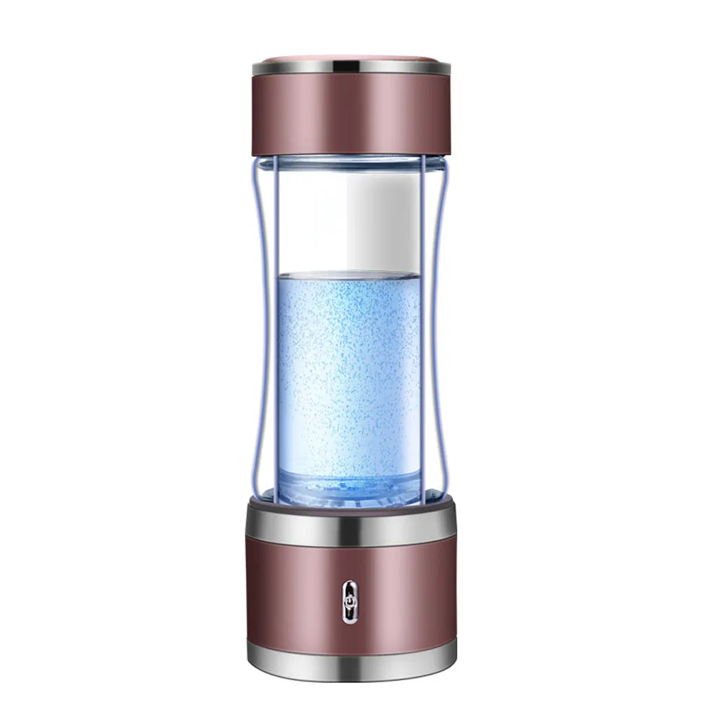 Водородный водонагреватель водород и кислород сепарация выхлопной воды стекло щелочной воды бутылка 400 мл