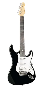 

E215bk electric guitar, black, Caraya