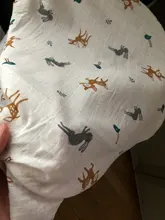 Manta de muselina para bebé, edredón de algodón para bebé, 120cm x 110cm, manta de muselina para bebé, pañal de muselina 120