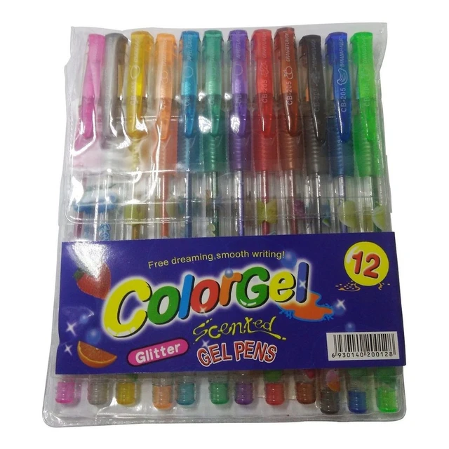 Glitter Scented Gel Pens