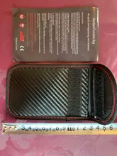 Bolsa de bloqueo de señal de llave de coche, bolso de Faraday, Fob, RFID
