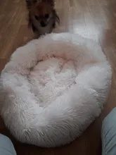 Camas redondas para gatos, casa de felpa suave y larga, La mejor cama de perro para canasta para perros, productos para mascotas, cojín, cama para gato, esterilla para animales, sofá para dormir