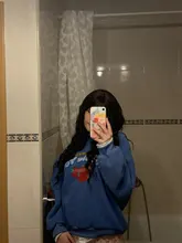 Largo SHANGKE-Peluca de pelo rizado sintético resistente al calor para mujer, pelo falso Natural con parte de pelo medio