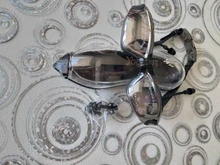 Galvanoplastia Anti niebla gafas de natación UV gafas resistentes al agua para nadar ajustable nadar gafas para Mujeres Hombres gafas de natación