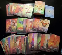 Las cartas del Tarot cubierta juegos inglés versión Tarot tarjeta el espíritu Animal Oracle juego de mesa para fiesta de la Familia Diversión jugando juegos