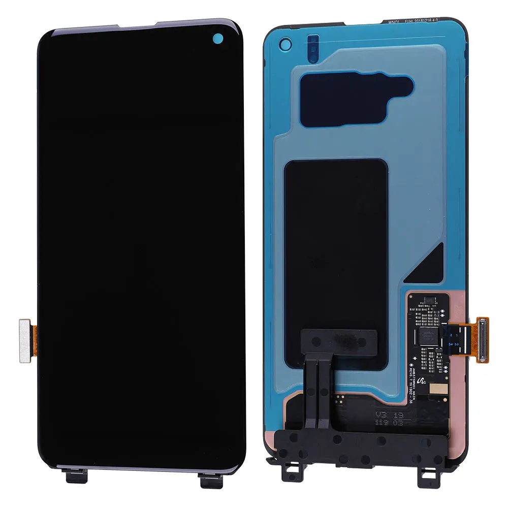AMOLED дисплей для SAMSUNG S10 S10e ЖК сенсорный экран дигитайзер дисплей сборка для SAMSUNG Galaxy S10 Plus экран