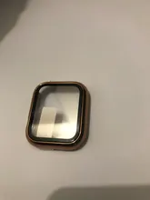 Funda completa para Apple Watch series 5 4 3 21, carcasa de Marco duro con película de vidrio para iWatch, protector de pantalla de 38mm, 40mm, 42mm y 44mm