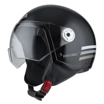 

JET HELMET NZI VINTAGE 3 TRIBAND BLACK ANTHRACITE