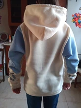 Sudadera con capucha de estilo coreano Harajuku para mujer, ropa para Parte Superior Femenina, estilo KPOP Straykids, Con álbum de Stray, manga larga, retales