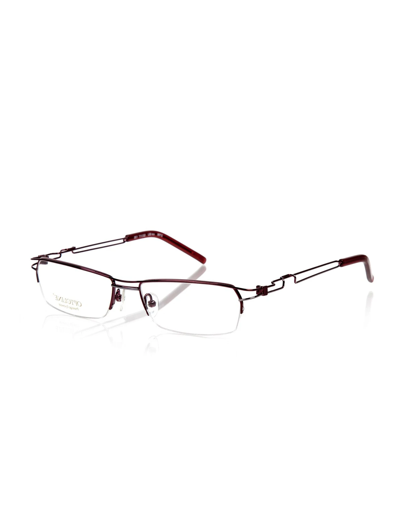 

Markamilla Unisex Reading Glasses Frame Demo Glasses Eyewear Transparent High Quality Women MenOptoline F-S 3796 THIS