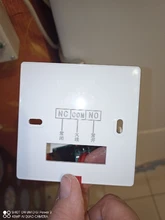 Regulador de temperatura de calefacción de caldera de Gas programable, termostato de batería AA con bloqueo de Chico, Control manual