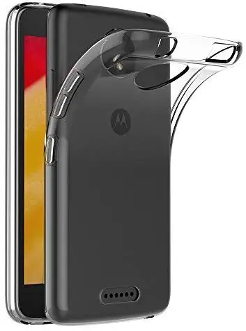 Прозрачный гелевый Чехол-подставка из ТПУ для Motorola C