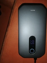 Baseus-arrancador de batería de coche, Banco de energía de 12000mAh, estación de batería portátil para 3.5L/6L, dispositivo de arranque de emergencia