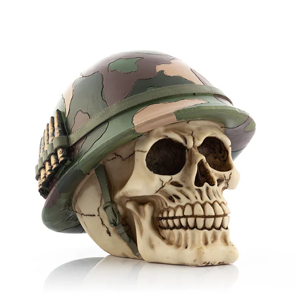 Solider череп копилка