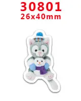 30 шт мультяшный персонаж плоское украшение из смолы PR 30120 - Цвет: 30801