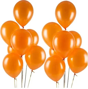 

Orange Metallic Color Balloon 100 PCs Balloon 100lü Balloon