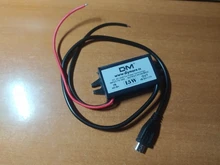 DC-DC de 12V a 5V, 3a, 15W, convertidor de potencia del coche, Micro Mini USB, fuente de alimentación de reducción de voltaje, adaptador de salida, baja protección automática de calor