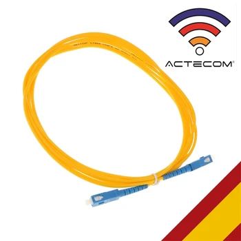 

ACTECOM Cable fibra optica SC-APC monomodo simplex 9-125 Longitud 2.5 Metros