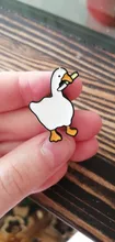 Brooch Pins Jewelry Badges-Accessories Game Goose Untitled Metal-Alloy Hard Enamel HONK