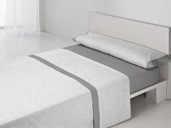 

Set of BERTA sheets, PURPURA HOME, PACK 3 pieces, countertop, down and pillowcase, 50% COTTON 50% POLYESTER