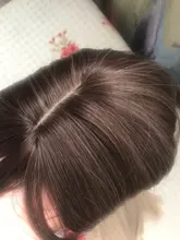 Pelucas de cabello Natural para Mujeres Afro, pelo sintético largo y liso, color marrón ombré, resistente al calor, a la moda, para Cosplay diario