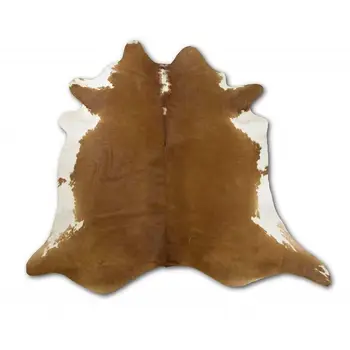

Zerimar natural cowhide carpet 215x205 cm