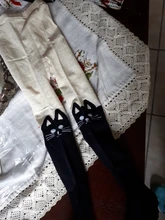 Los nuevos niños de dibujos animados de medias para chicas encantadoras Patchwork diseños de bordado medias pantis primavera bebé medias de Kawaii