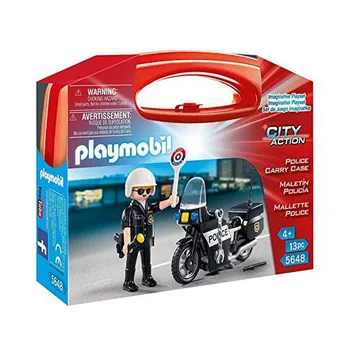 

Action figure City Action Police Playmobil 5648 Black (13 Pcs)