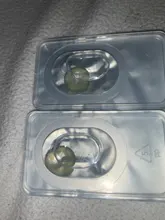 Lentillas de colores para hombre y mujer, lentillas de contacto de Color verde, con cambio de Color de ojo, 2 uds. (1 par)