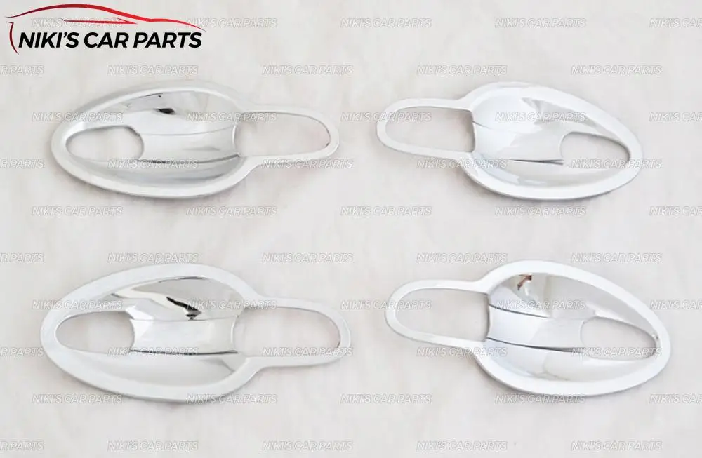 Чехлы вокруг дверных ручек для Mazda 6 2013- чаши ABS пластик хром литье украшение Тюнинг Автомобиля