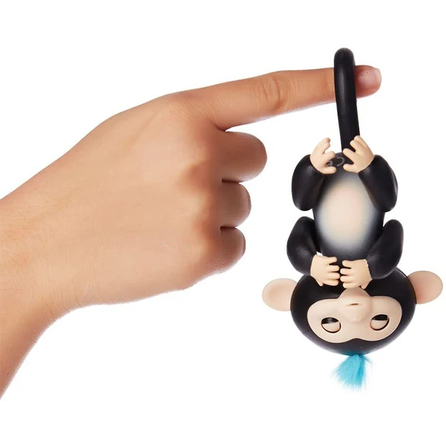 Finger Monkey Action Figure Fingertip Monkey Electronic Pets Smart Pet Interactive Toy For Children Gift Toys for Girl 6