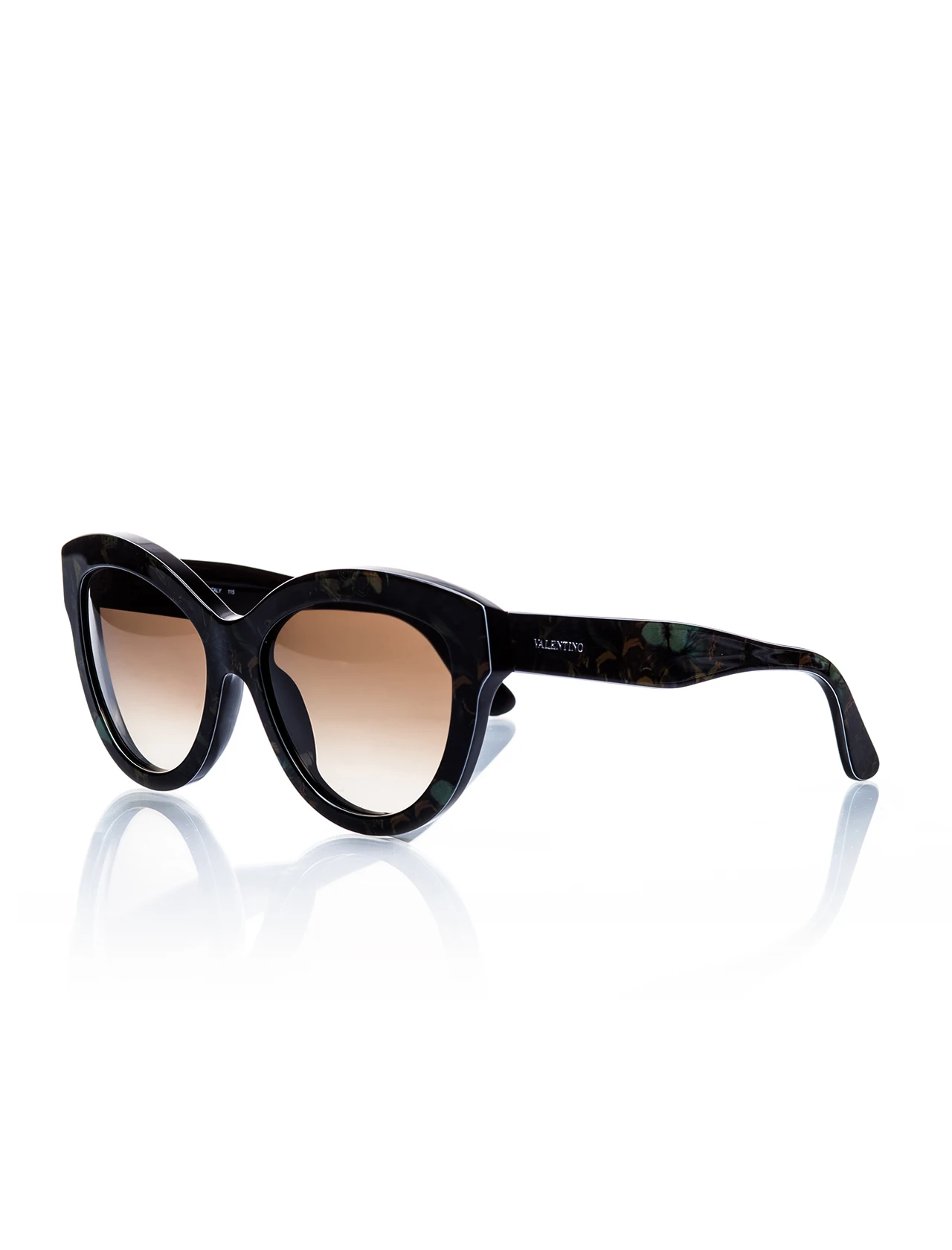 

Women's sunglasses val 719 962 bone color organic butterfly cat eye 56-18-140 valentino