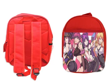 

RED backpack GIRLS KPOP backpack rucksak