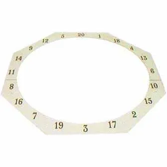 

Methacrylate numbers dartboard kursaal