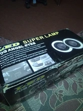 LED DRL Driving-Lights Fog-Lamp Angel-Eyes Pink Universal Yellow Blue 64mm 12V White