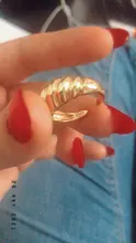 Anillos de apertura de tamaño variable para mujer, de Plata de Ley 925, joyas de colores dorados, sortijas grandes ajustables con apertura antigua