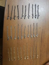 Extensión de cadena de cola de 70mm, cierres de langosta, conector para DIY, fabricación de joyas, accesorios, pulsera, collar, 10 Uds.