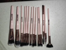Makeup-Brushes Powder Eyeshadow Eyelash-Eyebrow Blending-Eyeliner Pink Beauty MAANGE