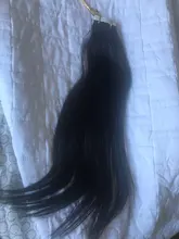 Cinta en extensiones de cabello humano Real pelo brasileño 20 piezas/40PCS máquina Remy sedoso recto sin fisuras de la trama de la piel 2,5 g/PCS