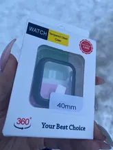 Para carcasa de reloj Apple 44mm 40mm iWatch 42mm 38mm parachoques de templado de vidrio de 44 42 38 42mm reloj de apple 4 4 5 SE 6